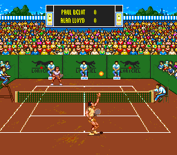 International Tennis Tour screenshot 4 for Super Nintendo